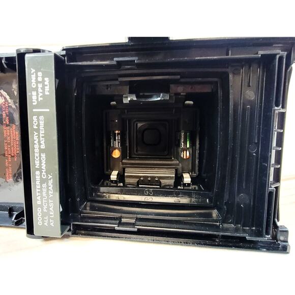 Vintage 1970s Polaroid Square Shooter 2 Black Instant Land Camera Tested - Picture 14 of 14